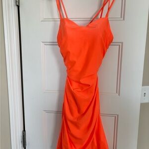 New Nox Anabel Ruched Sleeveless Short Cocktail Prom Dress Size 2